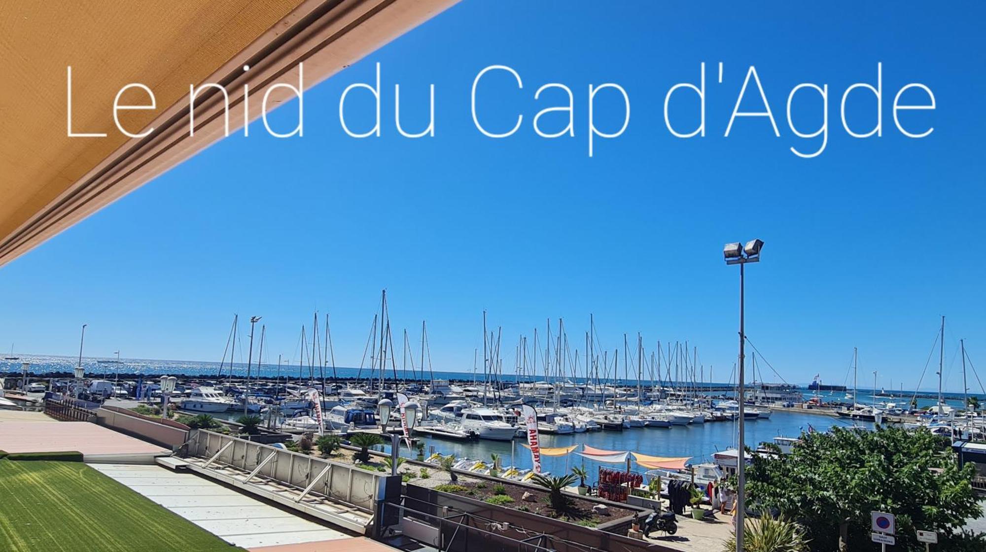 Residence De Standing La Pecherie Spacieux T3 Comme Un Cocon Familial Vue Mer Et Sur L'Avant Port Sur Le Bout Du Bout De Cap D'Agde Seule Cap En Occitanie Экстерьер фото